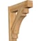 Ekena Millwork Merced Block Rough Sawn Outlooker, Western Red Cedar, 8"W x 30"D x 34"H OUT08X30X34MRC05RWR - alternate 1
